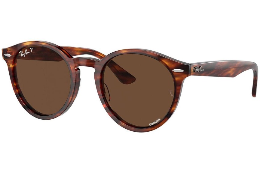 Sunčane naočale Ray-Ban Larry RB7680S 954/AN Polarized Okrugao Havana