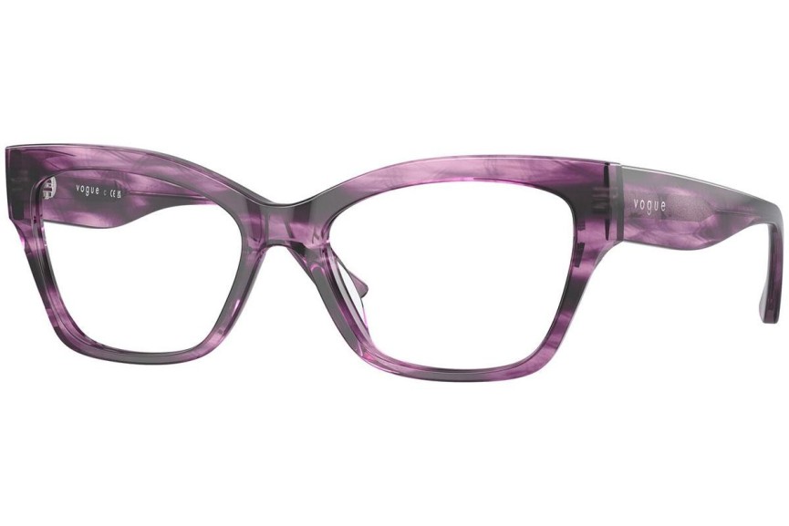 Naočale Vogue Eyewear VO5523 3090 Cat Eye Ljubičasti