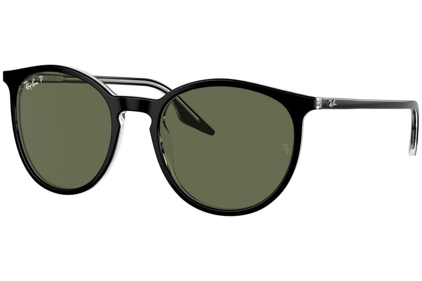 Sunčane naočale Ray-Ban RB2204 919/58 Polarized Okrugao Crni