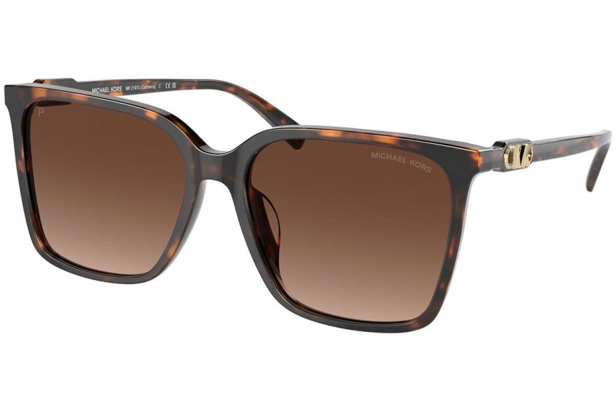 Sunčane naočale Michael Kors MK2197U 3006T5 Polarized Kvadratni Crni