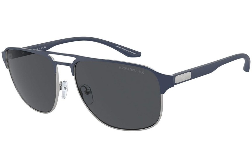 Sunčane naočale Emporio Armani EA2144 336887 Pilotski Plavi