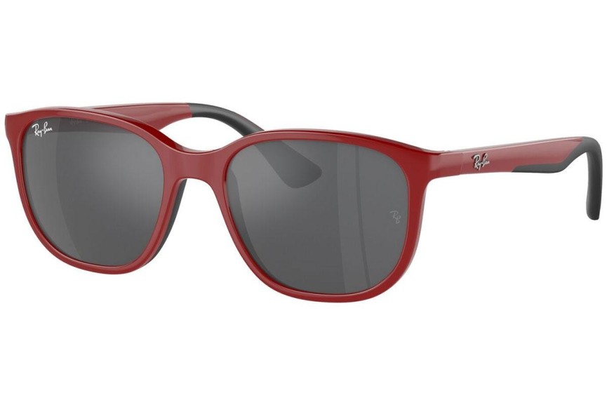 Sunčane naočale Ray-Ban Junior RJ9078S 71506G Kvadratni Crveni