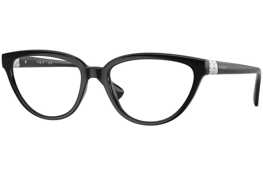 Naočale Vogue Eyewear VO5517B W44 Cat Eye Crni