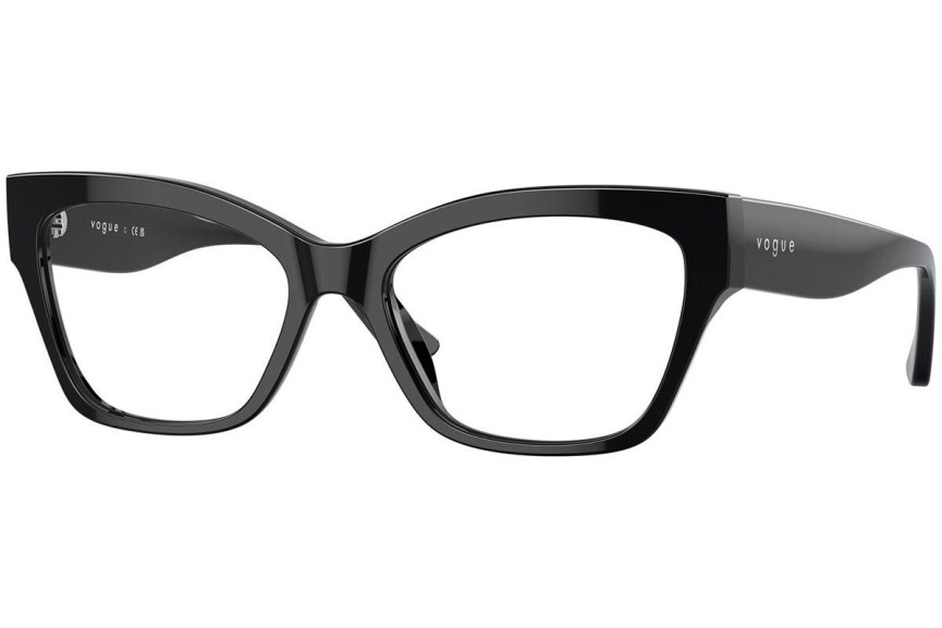 Naočale Vogue Eyewear VO5523 W44 Cat Eye Crni