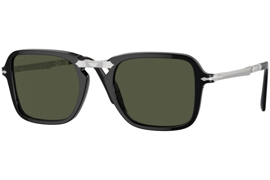 Sunčane naočale Persol PO3330S 95/31 Pravokutan Crni