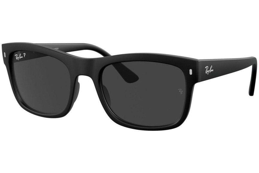 Sunčane naočale Ray-Ban RB4428 601S48 Polarized Kvadratni Crni