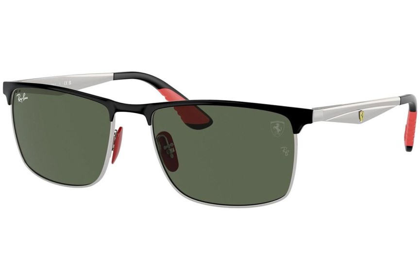 Sunčane naočale Ray-Ban RB3726M F06071 Pravokutan Crni