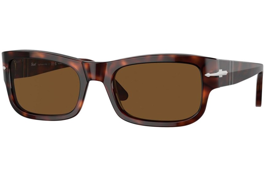 Sunčane naočale Persol PO3326S 24/57 Polarized Pravokutan Havana