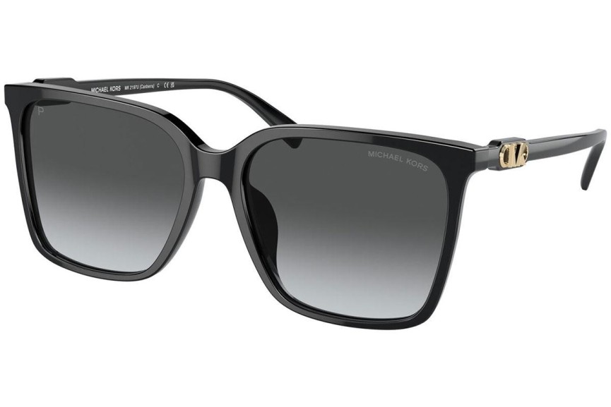 Sunčane naočale Michael Kors MK2197U 3005T3 Polarized Kvadratni Crni