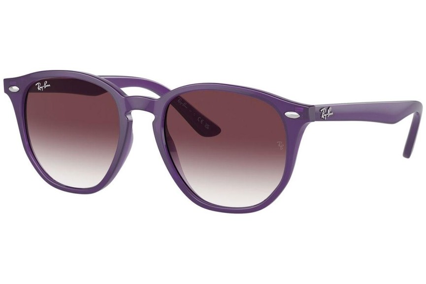 Sunčane naočale Ray-Ban Junior RJ9070S 713136 Okrugao Ljubičasti