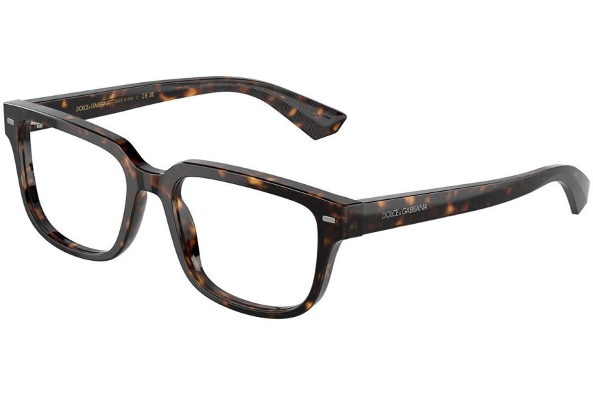 Naočale Dolce & Gabbana DG3380 502 Pravokutan Havana