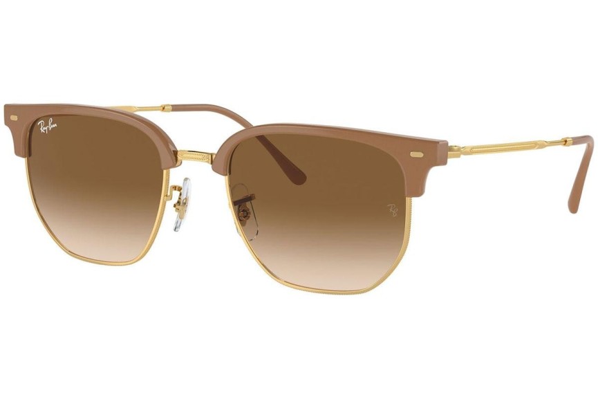 Sunčane naočale Ray-Ban New Clubmaster RB4416 672151 Zadebljani gornji dio Bež