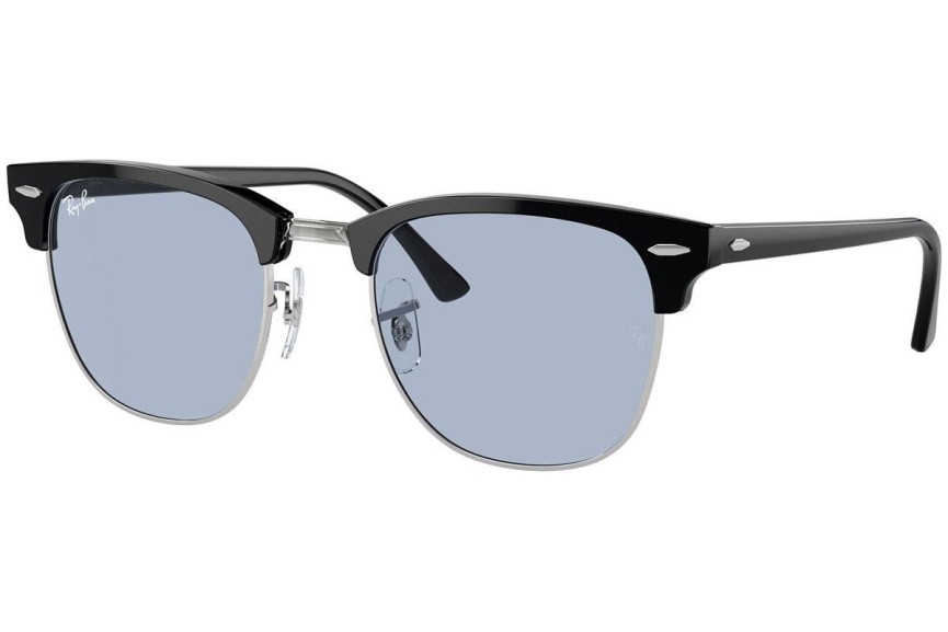 Sunčane naočale Ray-Ban Clubmaster RB3016 135464 Zadebljani gornji dio Crni