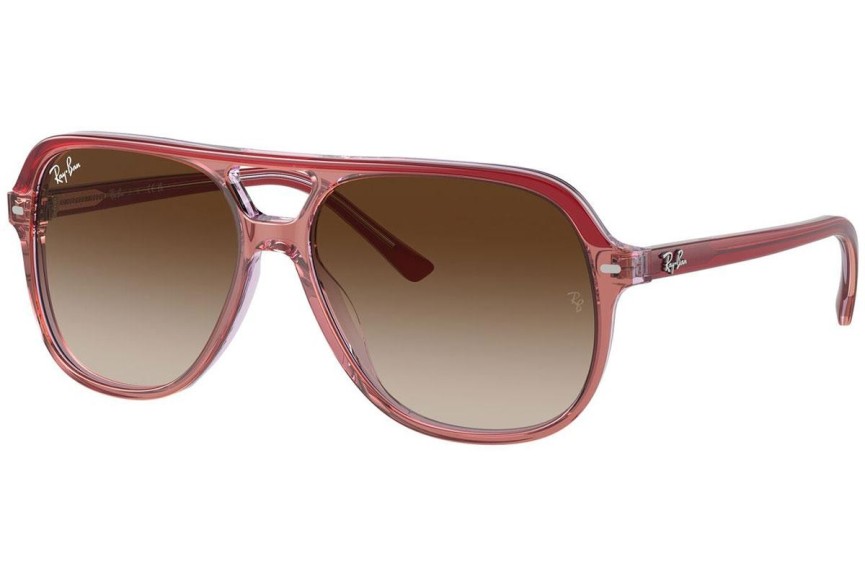 Sunčane naočale Ray-Ban Junior RJ9096S 715413 Pilotski Ljubičasti