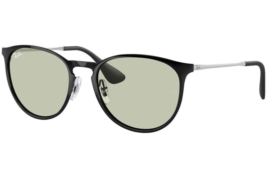 Sunčane naočale Ray-Ban Erika Metal RB3539 9268/2 Okrugao Crni