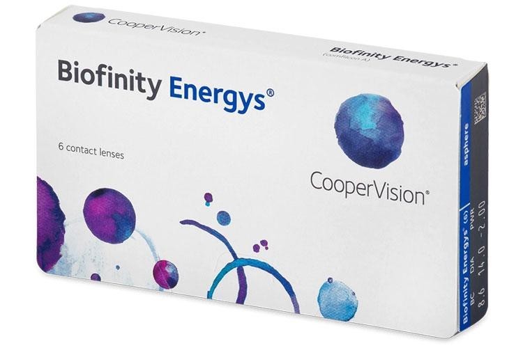 Kontaktne leće Mjesečne Biofinity Energys (6 leća)