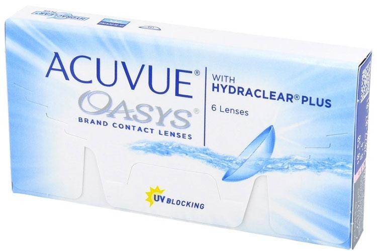 Kontaktne leće Dvotjedne Acuvue Oasys (6 leća)