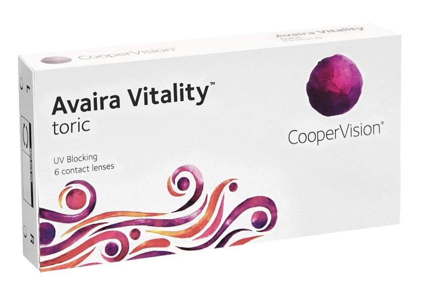 Kontaktne leće Mjesečne Avaira Vitality Torične (6 leća)