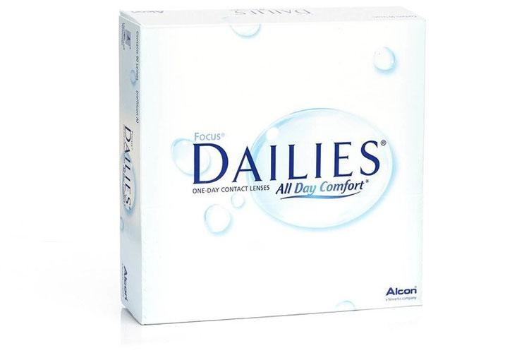 Kontaktne leće Dnevne Focus Dailies All Day Comfort (90 leća)