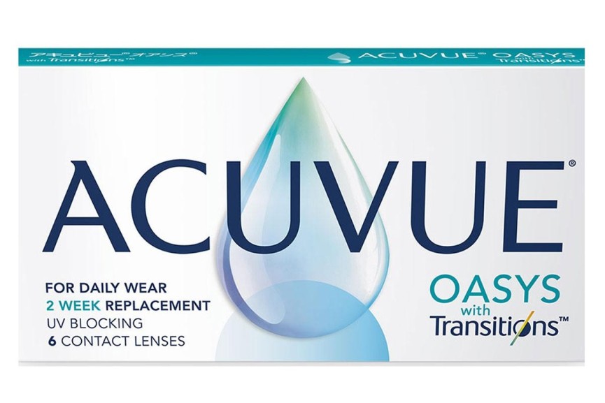 Kontaktne leće Dvotjedne Acuvue Oasys s tehnologijom Transitions (6 leća)