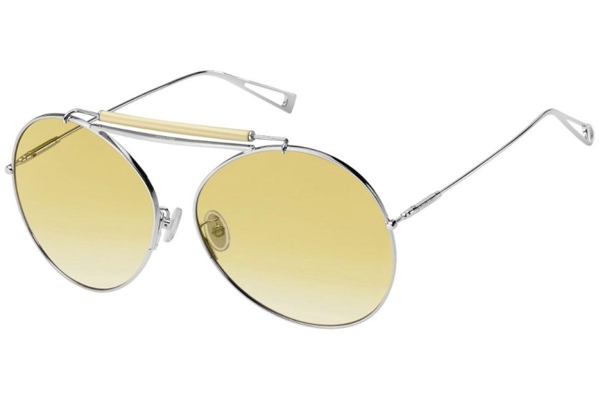 Sunčane naočale Max Mara MMEVE KU2/06 Polarized Pilotski Srebrni