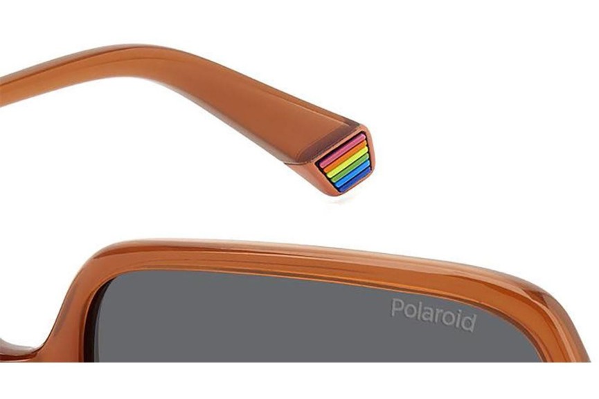 Sunčane naočale Polaroid PLD6219/S L7Q/M9 Polarized Kvadratni Narančasti