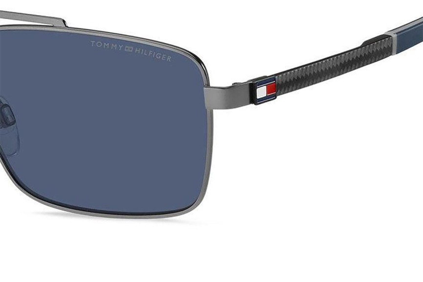 Sunčane naočale Tommy Hilfiger TH2078/S R80/KU Pravokutan Sivi