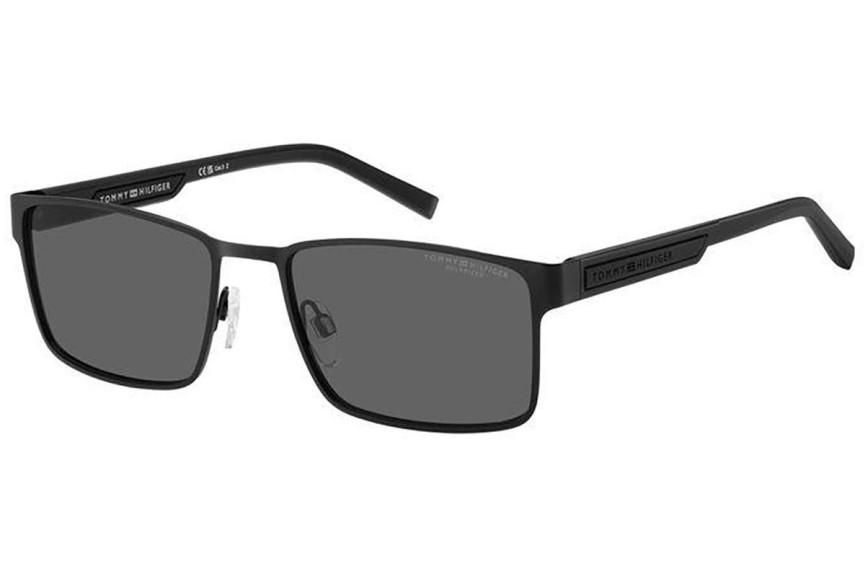 Sunčane naočale Tommy Hilfiger TH2087/S 003/M9 Polarized Pravokutan Crni