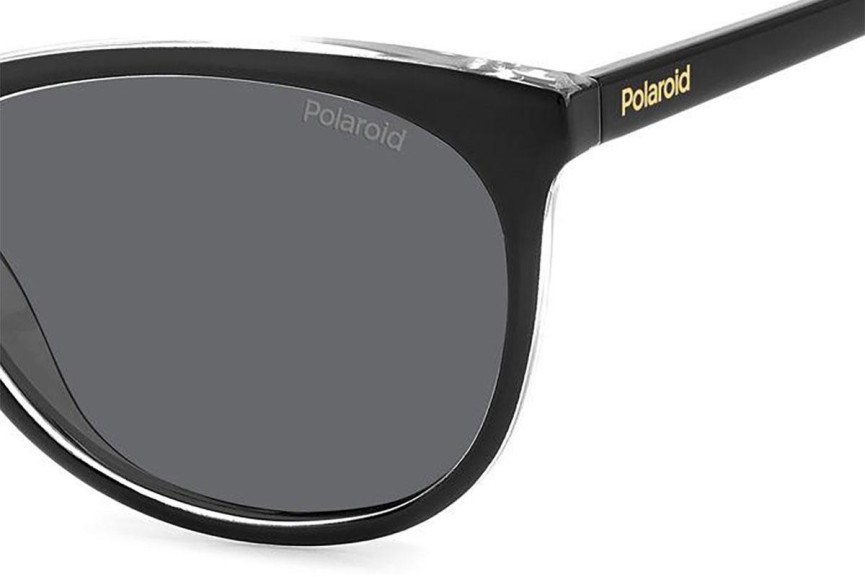 Sunčane naočale Polaroid PLD4161/S 7C5/M9 Polarized Pravokutan Crni