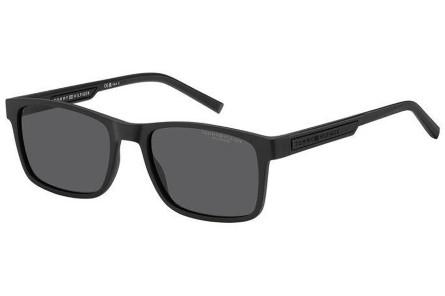 Sunčane naočale Tommy Hilfiger TH2089/S 003/M9 Polarized Pravokutan Crni