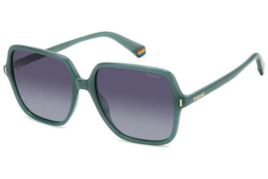 Sunčane naočale Polaroid PLD6219/S 1ED/WJ Polarized Kvadratni Zeleni