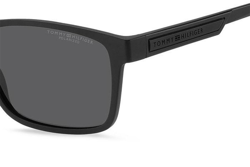 Sunčane naočale Tommy Hilfiger TH2089/S 003/M9 Polarized Pravokutan Crni