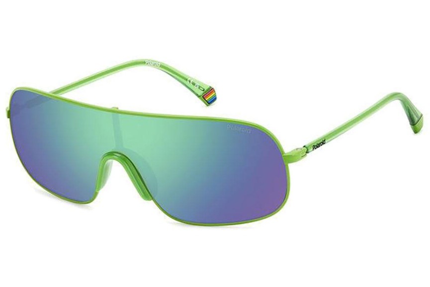 Sunčane naočale Polaroid PLD6222/S 1ED/5Z Polarized Spojene | Shield Zeleni