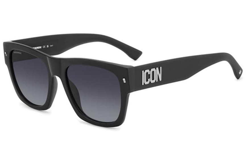 Sunčane naočale Dsquared2 ICON0004/S P5I/9O Kvadratni Crni