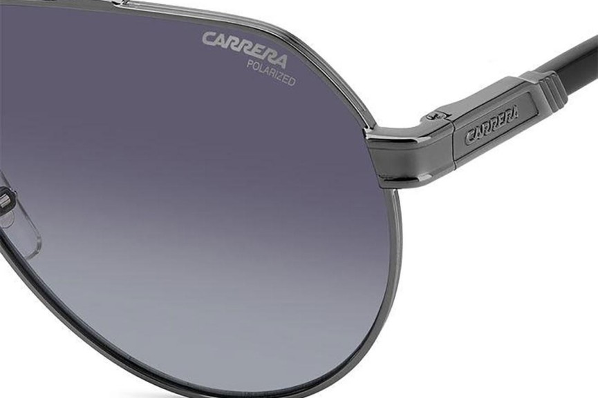 Sunčane naočale Carrera CARRERA1067/S KJ1/WJ Polarized Pilotski Sivi