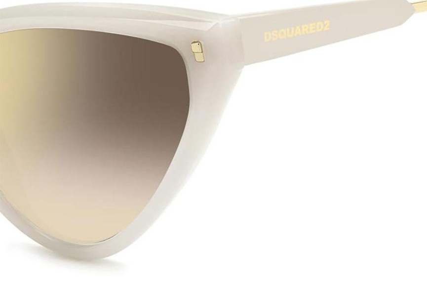 Sunčane naočale Dsquared2 D20134/S SZJ/JL Cat Eye Bijeli