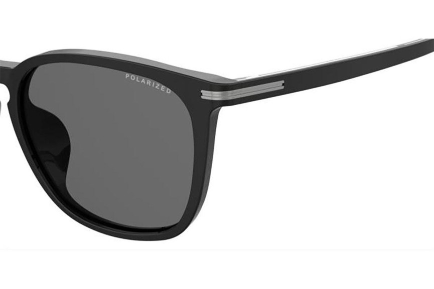 Sunčane naočale BOSS BOSS1668/F/SK 807/M9 Polarized Pravokutan Crni