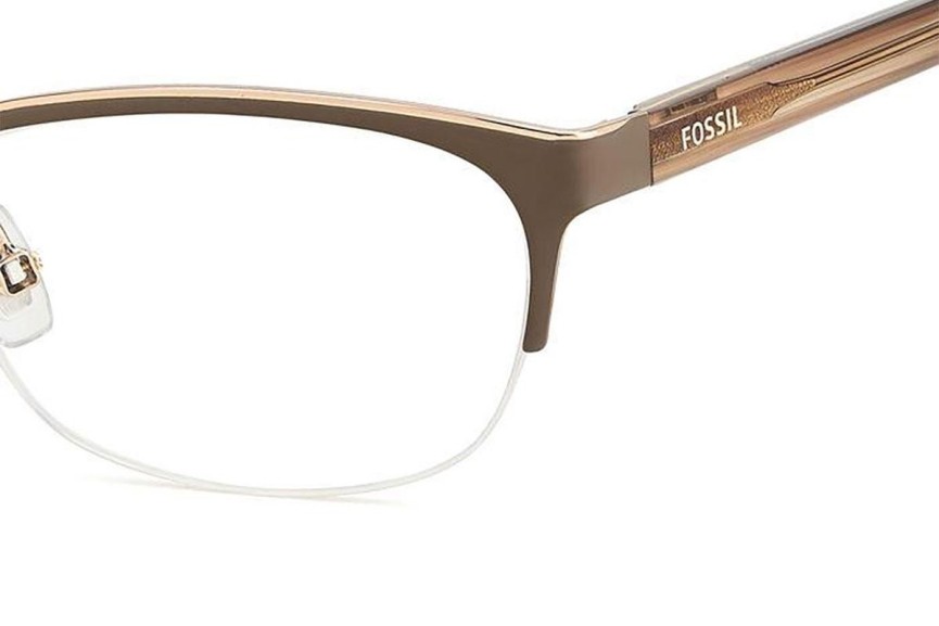 Naočale Fossil FOS7171/G TUI Cat Eye Smeđi