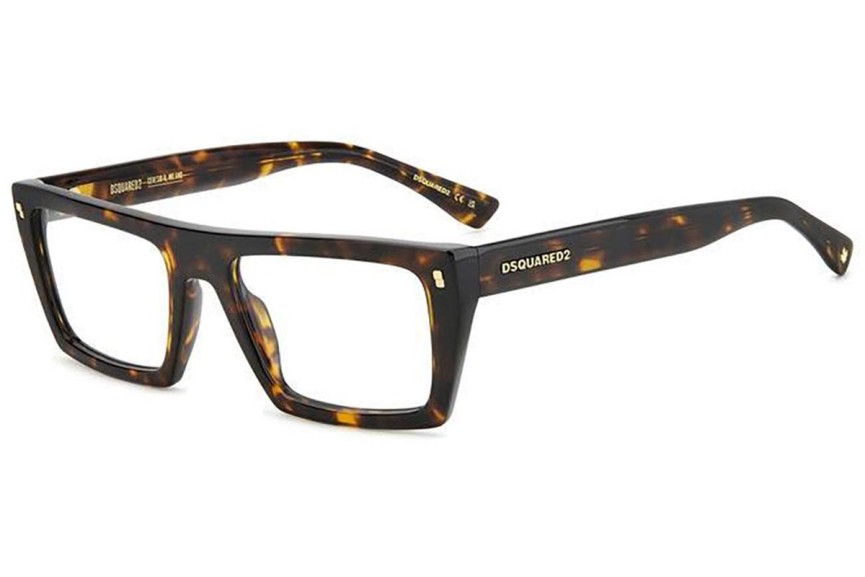 Naočale Dsquared2 D20130 086 Flat Top Havana