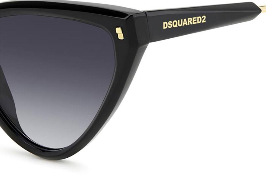 Sunčane naočale Dsquared2 D20134/S 807/9O Cat Eye Crni