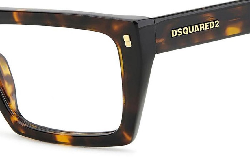 Naočale Dsquared2 D20130 086 Flat Top Havana