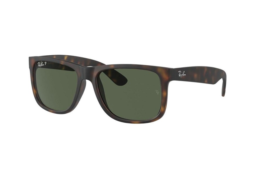 Sunčane naočale Ray-Ban Justin RB4165 865/9A Polarized Kvadratni Havana