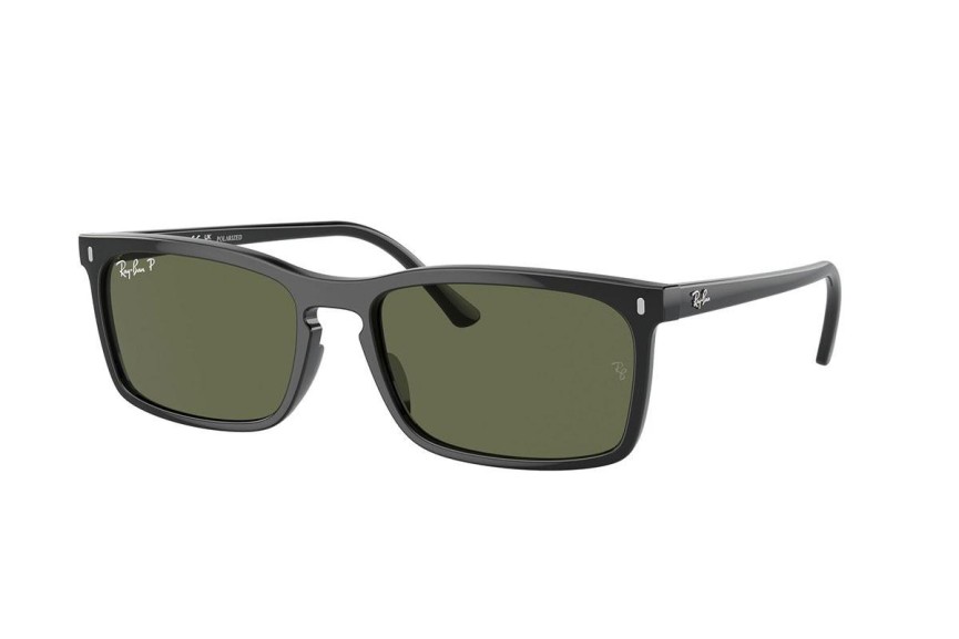 Sunčane naočale Ray-Ban RB4435 901/58 Polarized Pravokutan Crni