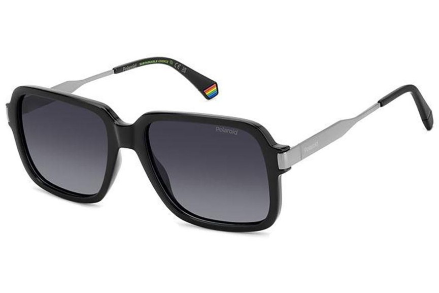 Sunčane naočale Polaroid PLD6220/S/X 807/WJ Polarized Pravokutan Crni