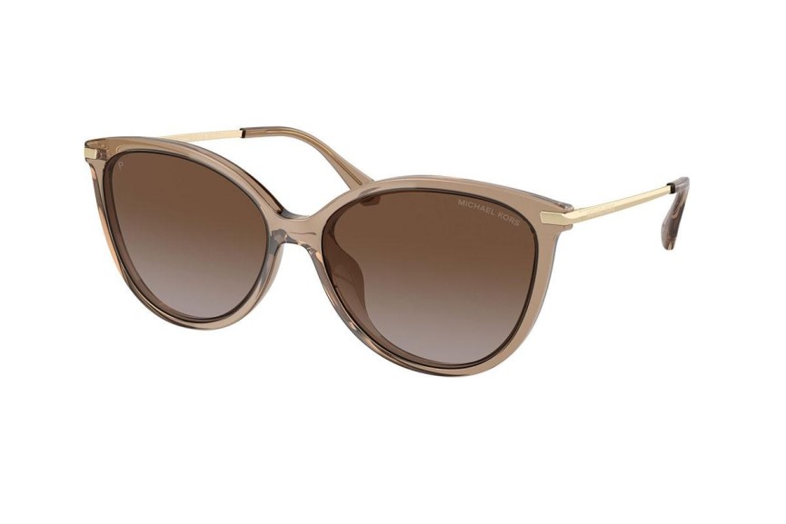 Sunčane naočale Michael Kors Dupont MK2184U 3938T5 Polarized Cat Eye Smeđi