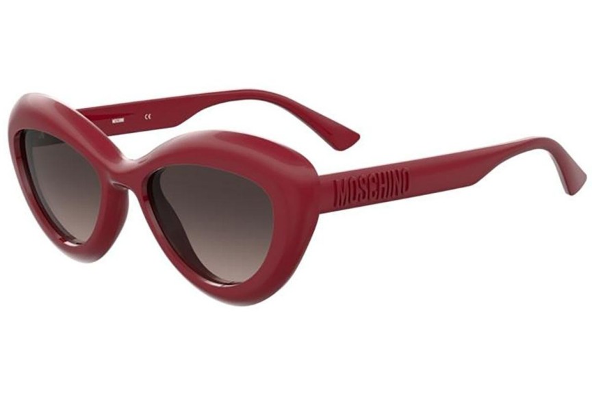 Sunčane naočale Moschino MOS163/S C9A/HA Cat Eye Crveni