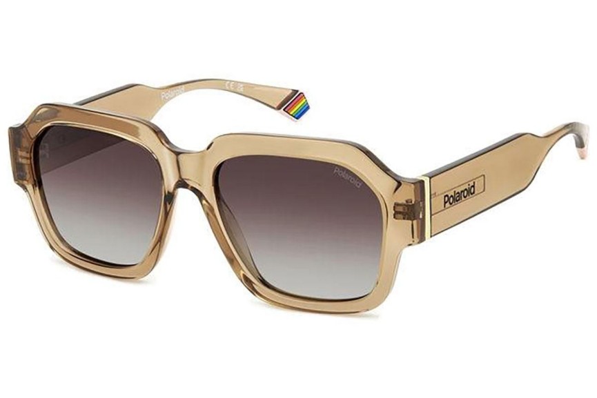 Sunčane naočale Polaroid PLD6212/S/X 10A/LA Polarized Pravokutan Bež