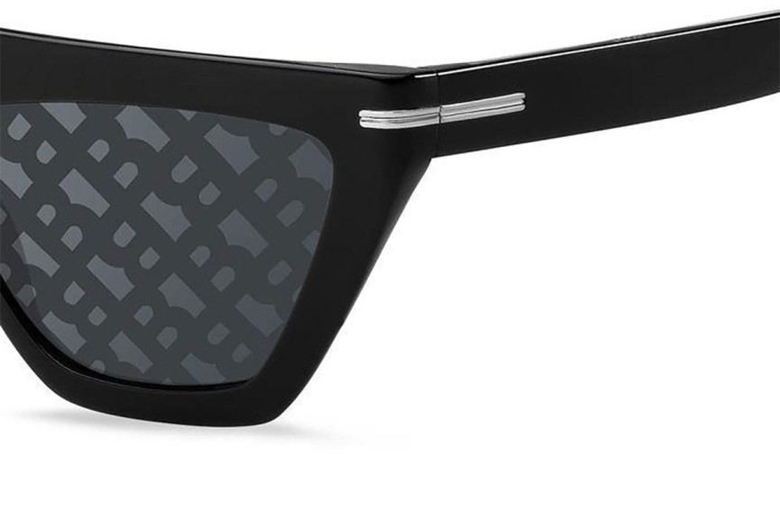 Sunčane naočale BOSS BOSS1609/S 807/MD Polarized Flat Top Crni