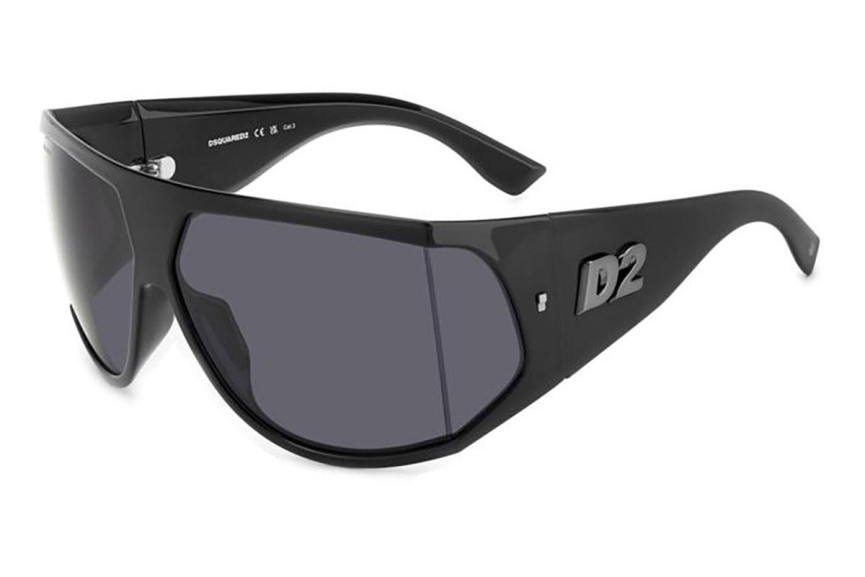 Sunčane naočale Dsquared2 D20124/S ANS/IR Flat Top Crni