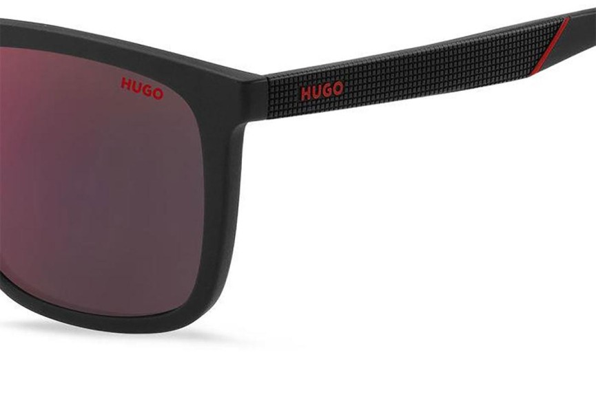 Sunčane naočale HUGO HG1304/S 807/AO Flat Top Crni